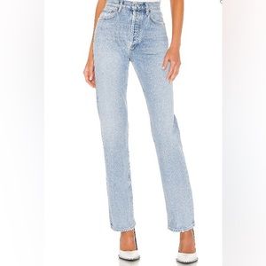 Agolde Lana Straight in Riptide